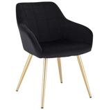 Velvet Eetkamerstoel met Armleuningen – Comfort en Design, Huis en Inrichting, Stoelen, Verzenden, Nieuw