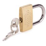 Stahlex Hangslot - Messing - Stalen beugel - 40 mm - Incl..., Ophalen of Verzenden, Nieuw