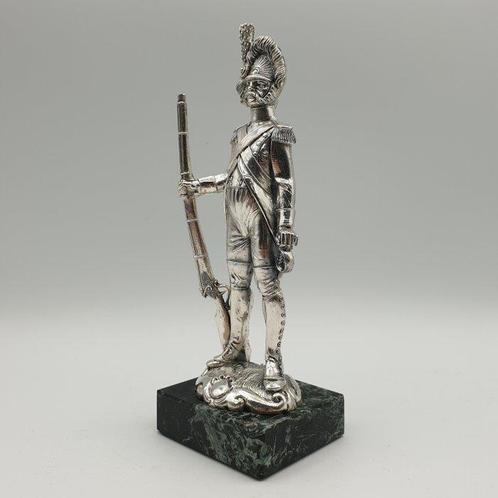 Soldato rivestito in Argento 925 - Figuur - .925 zilver, In, Antiek en Kunst, Antiek | Goud en Zilver