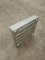 Zarges aluminium stapelbak 61x61x14, gebruikt, Ophalen of Verzenden, Nieuw, Bak of Kist