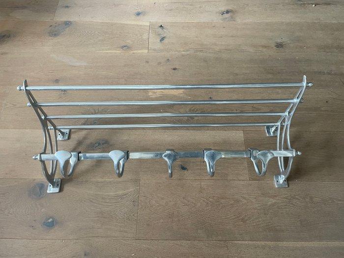Kapstok - Aluminium, Verchroomd - Vintage coat holder, Antiek en Kunst, Curiosa en Brocante