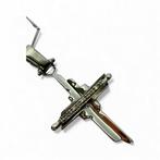 Cierre - Ketting met hanger - 18 karaat Witgoud - 0.10ct., Sieraden, Tassen en Uiterlijk, Antieke sieraden