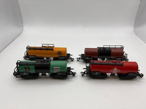 Piko TT - Treinset (1) - Set 4 Cisternas - DR (DDR), Hobby en Vrije tijd, Modeltreinen | H0