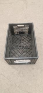 Stapelbare krat 600x400x270mm geperforeerd 55L zwart PP-R,, Ophalen of Verzenden