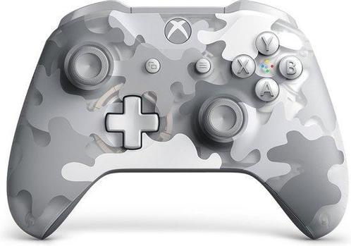 Xbox One S Controller - Arctic Camo - Microsoft (origineel), Spelcomputers en Games, Spelcomputers | Xbox | Accessoires, Zo goed als nieuw