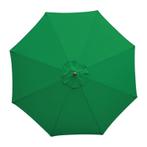 Bolero ronde parasol groen 3 meter, Verzenden, Nieuw in verpakking
