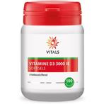 Vitals Vitamine D3 3000 IE - 100 Softgels, Verzenden, Nieuw
