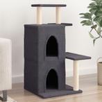 vidaXL Kattenmeubel met sisal krabpalen 97 cm donkergrijs, Verzenden, Nieuw