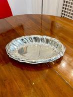 Tafelmiddenstuk - Zilveren middenstuk met golvende randen  -
