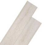 vidaXL Vloerplanken niet-zelfklevend 5,26 m² 2 mm PVC wit, Doe-het-zelf en Verbouw, Vloerdelen en Plavuizen, Verzenden, Nieuw