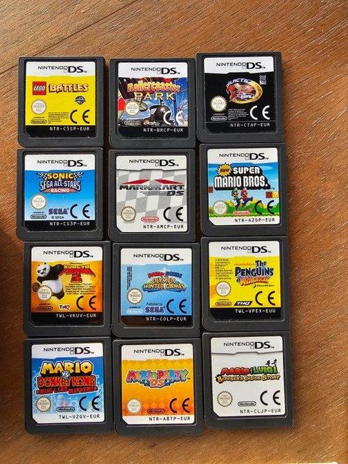 Nintendo - DS - with Many Games (Mario) - Videogameconsole +, Spelcomputers en Games, Spelcomputers | Overige Accessoires