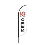 Proflag Beachflag Convex S-60 x 240 cm - Ehbo - Combinatie 1, Nieuw, Ophalen of Verzenden