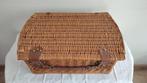 Picknickmand (21) - Bamboe, Metaal, Porselein, Rattan,