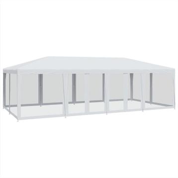 Grote Partytent Wit 8x4m | OP = OP | Betaalbare Beschutting! beschikbaar voor biedingen