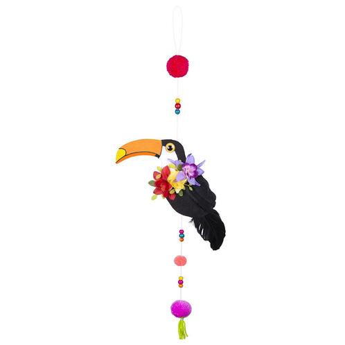 Toekan Hangdecoratie 70cm, Hobby en Vrije tijd, Feestartikelen, Nieuw, Verzenden