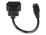 OBDSTAR Kymco/Kawasaki 3 Pins OBD - 16 Pins OBD2 Verloopkabe, Verzenden, Nieuw