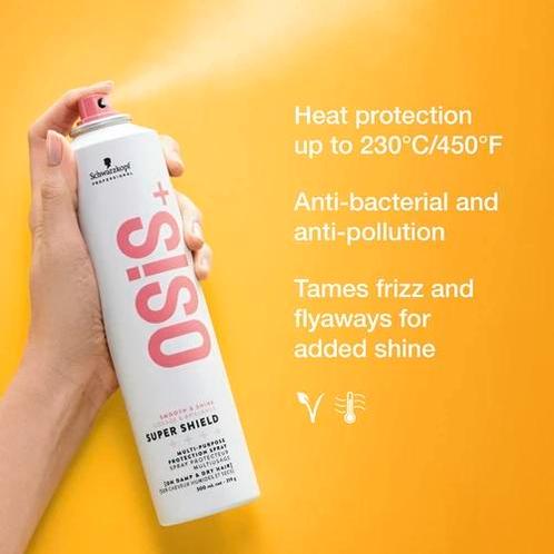 Schwarzkopf Professional OSiS+ Super Shield (Glansspray), Sieraden, Tassen en Uiterlijk, Uiterlijk | Haarverzorging, Nieuw, Verzenden
