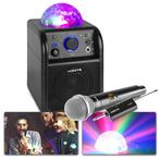 Vonyx SBS50B accu Bluetooth karaoke set met draadloze microf, Nieuw, Verzenden