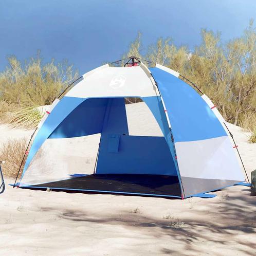 vidaXL Strandtent 2-persoons waterdicht snelontgrendeling, Caravans en Kamperen, Tenten, Nieuw, tot en met 2, Verzenden