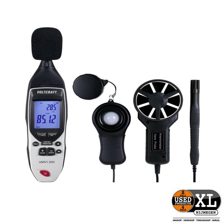 VOLTCRAFT UM5/1 200 Temperatuuradapter -200 - 1372 °C Sen.., Doe-het-zelf en Verbouw, Meetapparatuur, Nieuw, Ophalen of Verzenden