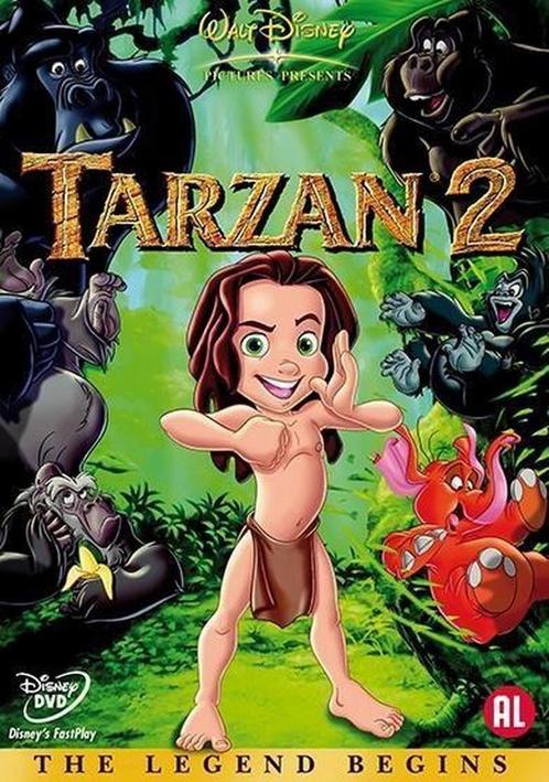 dvd film - Tarzan II - Tarzan II, Cd's en Dvd's, Dvd's | Overige Dvd's, Zo goed als nieuw, Verzenden