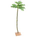 vidaXL Palmboom LED 136 LEDs warmwit 220 cm, Verzenden, Nieuw