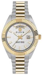 Philipp Plein PWPNA0324 Date Superlative Gent horloge, Overige merken, Staal, Staal, Verzenden