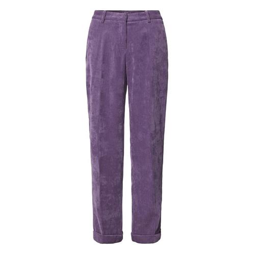 Cambio • paarse ribfluwelen pantalon Krystal • 36, Kleding | Dames, Broeken en Pantalons, Paars, Nieuw, Maat 36 (S), Verzenden
