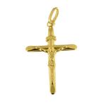 Zonder Minimumprijs - Kruishanger - 18 karaat Geel goud, Sieraden, Tassen en Uiterlijk, Antieke sieraden