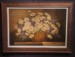 Franse school (XX) - Grande natura morta floreale
