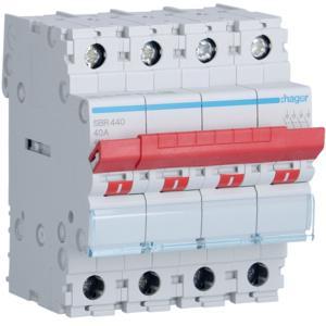 Hager SBR Inbouwschakelaar Modulair - SBR440, Doe-het-zelf en Verbouw, Elektra en Kabels, Overige typen, Nieuw, Verzenden