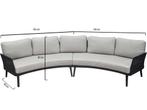 Primitivo hoek loungeset 2 delig antraciet aluminium, Ophalen of Verzenden, Nieuw, Aluminium