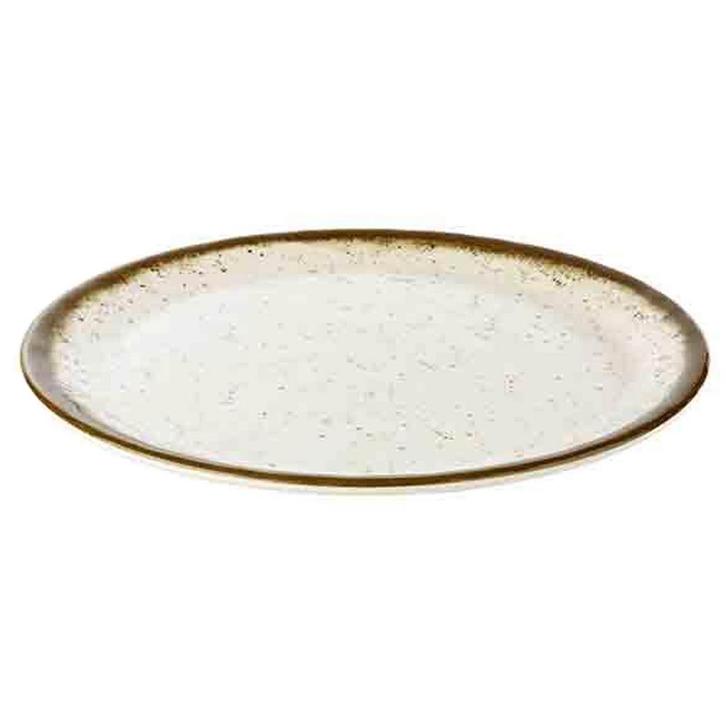 GGM Gastro | (6 stuks) Bord - plat - STONE ART - Melamine -, Huis en Inrichting, Keuken | Servies, Effen, Nieuw, Bord(en), Verzenden