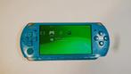 PSP 3000 turquoise groen met garantie, hoes, lader en 32GB, PSP 3000, Ophalen of Verzenden, Refurbished, Overige kleuren