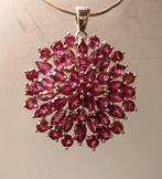 Zonder minimumprijs - Harry Ivens - Hanger Zilver Granaat -, Sieraden, Tassen en Uiterlijk, Antieke sieraden