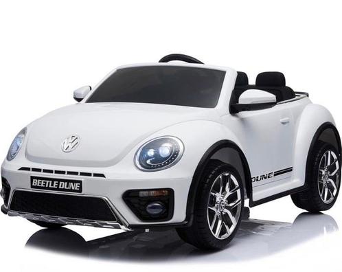 Volkswagen Beetle, 12 volt Kinder Accu Auto met rubberen ban, Kinderen en Baby's, Speelgoed | Buiten | Accuvoertuigen, Nieuw, Ophalen of Verzenden
