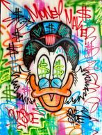 Outside - Scrooge Mc Duck - Money, Antiek en Kunst, Kunst | Schilderijen | Modern
