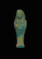 Oude Egypte, late periode Faience Shabti  (Zonder