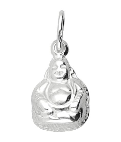 Zilveren Boeddha kettinghanger, Sieraden, Tassen en Uiterlijk, Kettinghangers, Verzenden