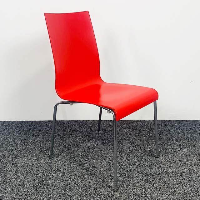 Papatya Stoel - Rode Zitting, Huis en Inrichting, Stoelen, Rood, Gebruikt, Ophalen of Verzenden