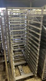 Veiling bakplaten afkoelwagens broodkratten karren bakkerij, Zakelijke goederen, Gebruikt, Bakkerij en Slagerij