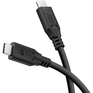 Samsung oplaadkabel | USB C  USB C | Goobay | 2 meter, Telecommunicatie, Mobiele telefoons | Toebehoren en Onderdelen, Nieuw, Verzenden