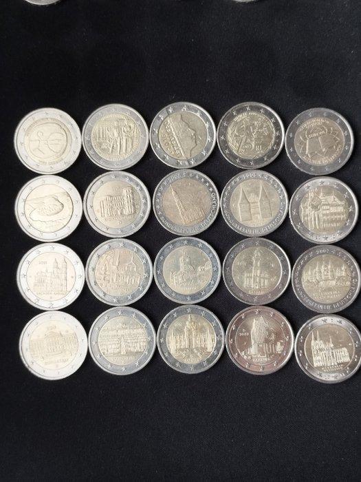 Europa. 2 Euro 2000/2025 (40 coins) (Zonder Minimumprijs), Postzegels en Munten, Munten | Europa | Euromunten
