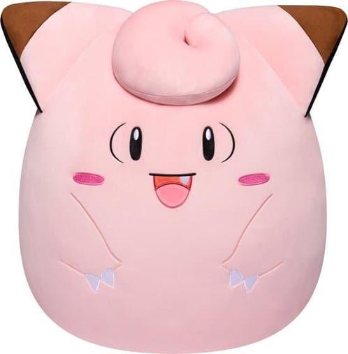 Squishmallow - Clefairy 35 cm, Kinderen en Baby's, Speelgoed | Knuffels en Pluche, Zo goed als nieuw, Ophalen of Verzenden