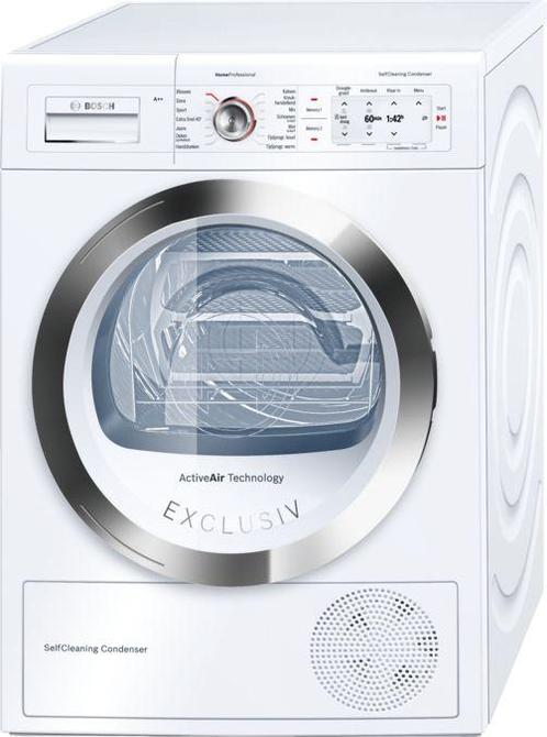 Bosch Wty87790 Warmtepompdroger 8kg, Witgoed en Apparatuur, Wasdrogers, Zo goed als nieuw, Voorlader, 85 tot 90 cm, Ophalen of Verzenden
