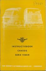 DAF Chassis SERIE 1500R instructieboekje Nederlands, Verzenden
