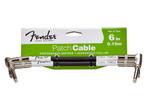 Fender Performance patch kabel haaks 2 stuks, Muziek en Instrumenten, Verzenden, Nieuw