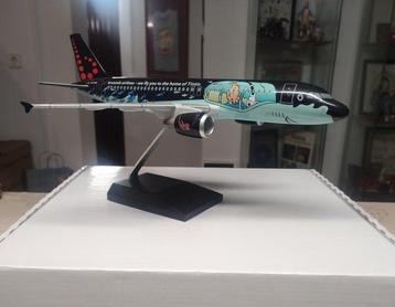 Tintin - Beeld, Tintin Brussels Airlines Airbus A320 model beschikbaar voor biedingen