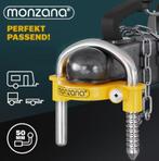 Aanhangwagen caravan trailer slot Geel 157x79x150mm, Verzenden, Nieuw