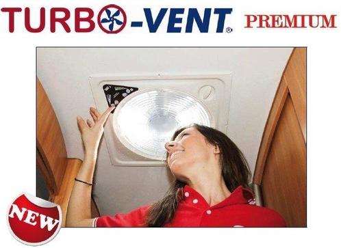 Fiamma turbo vent premium - witte kap camper caravan, Caravans en Kamperen, Caravan accessoires, Nieuw, Verzenden